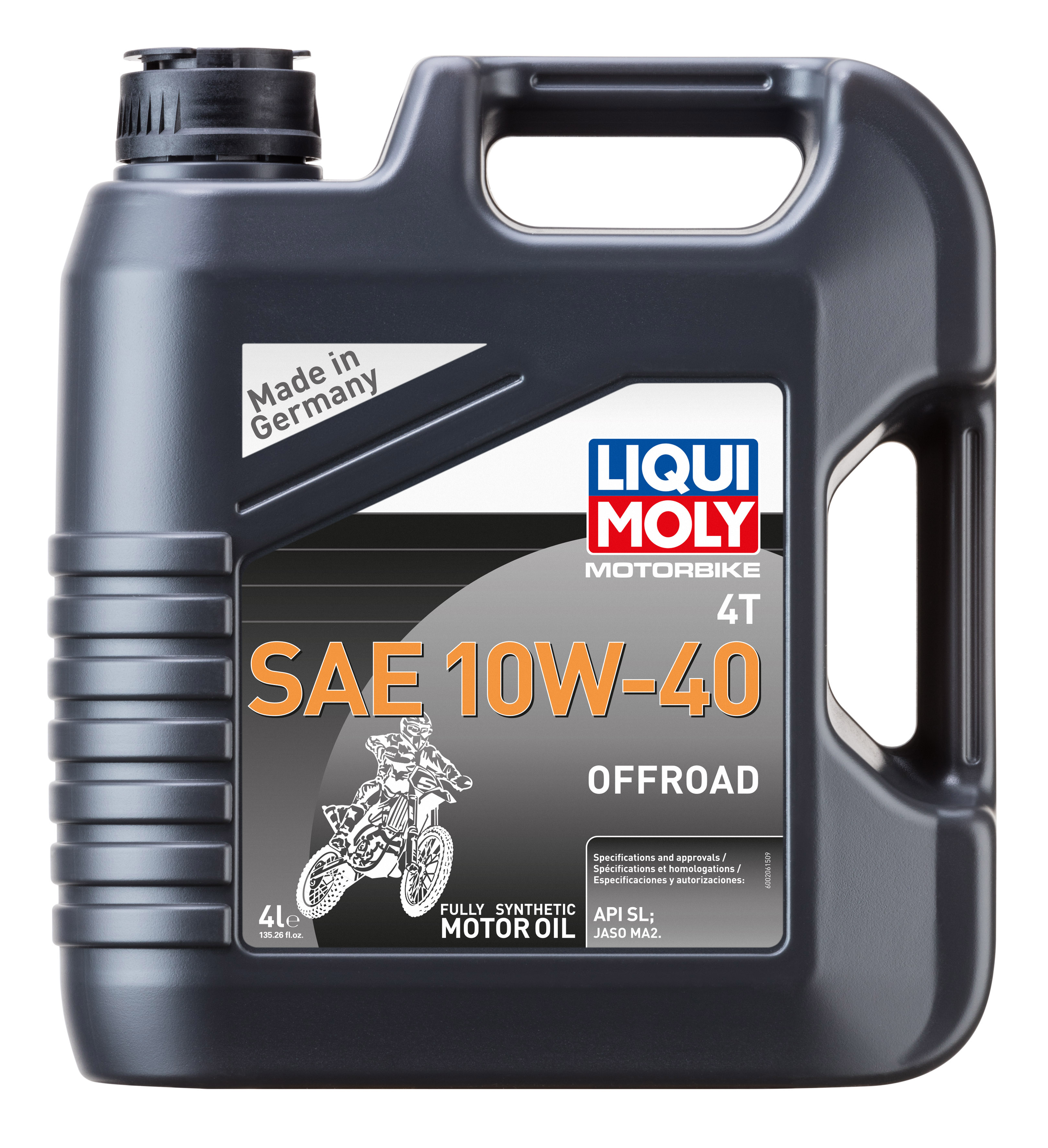 Liqui Moly Motorbike 4T 10W-40 Offroad 4L Liqui Moly Motorbike 4T 10W-40 Offroad 4L
